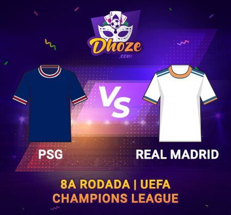 Previsões das melhores casas de apostas esportivas para apostar na partida PSG x Real Madrid