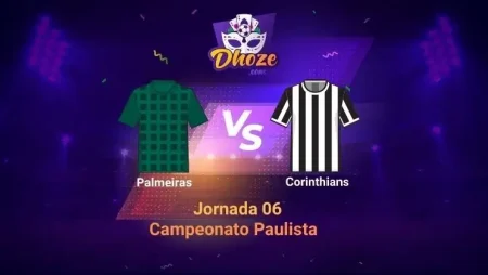 Palmeiras x Corinthians | Previsão da Bet365 Brasil para o Campeonato Paulista – Jornada 06
