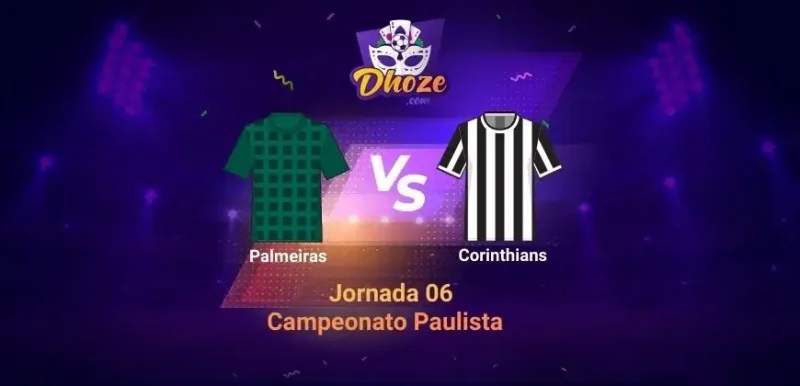 Palmeiras x Corinthians | Previsão da Bet365 Brasil para o Campeonato Paulista – Jornada 06