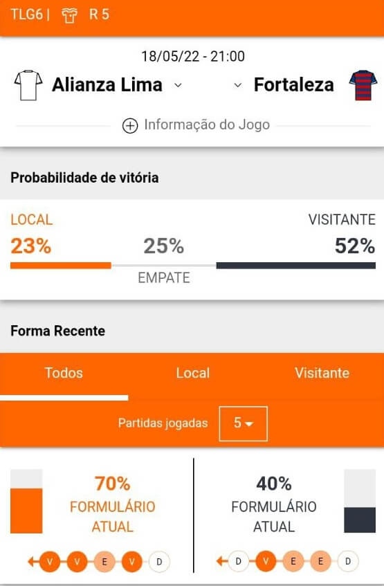 Bet365 Apostas Esportivas CONMEBOL Libertadores - Jornada 05