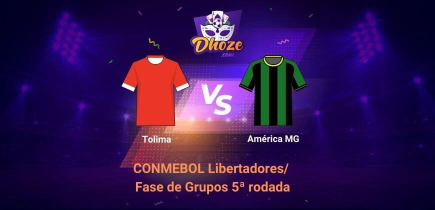 Tolima x América MG (18 de maio)| Copa Libertadores da América – 5ª rodada da Fase de Grupos