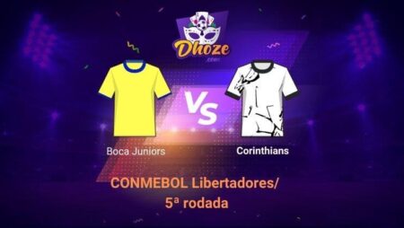 Boca Juniors x Corinthians (17 de maio)| Copa Libertadores da América – 5ª rodada