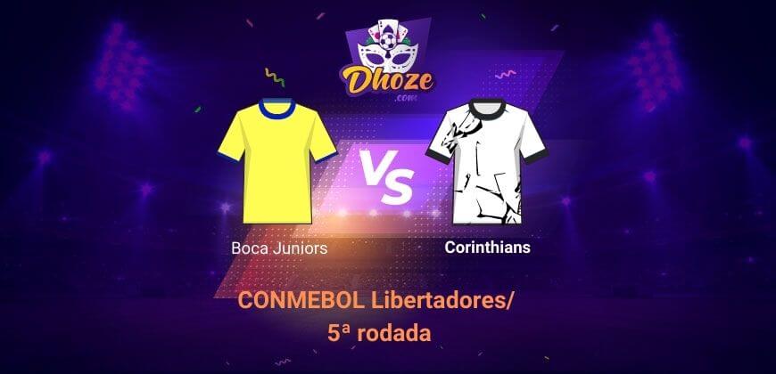 Boca Juniors x Corinthians (17 de maio)| Copa Libertadores da América – 5ª rodada