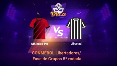 Athletico Paranense x Libertad (18 de maio)| Copa Libertadores da América – 5ª rodada | Previsão da Betsson Brasil