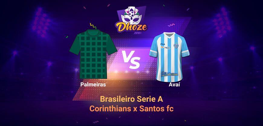 Avaí x Palmeiras (26 de junho) | Previsões de Melhores Casas de apostas para o Brasileirão Série A