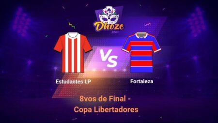 Apostas Esportivas LeoVegas: Estudiantes x Fortaleza (8vos de Final – Copa Libertadores)