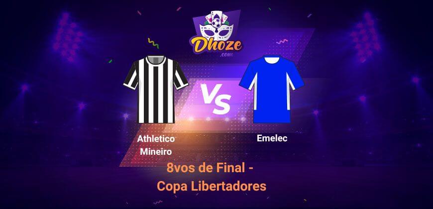 Betsson Brasil: Previsão Atlético Mineiro x Emelec (8vos de Final – Copa Libertadores)