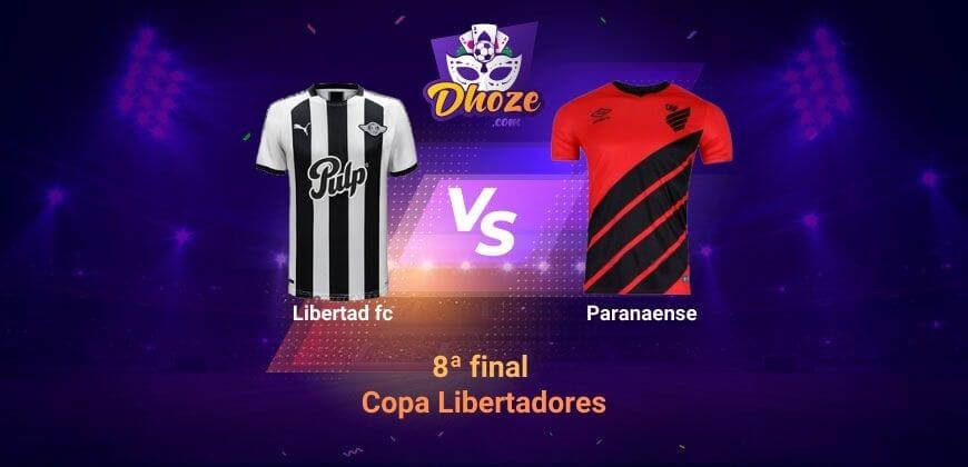 Previsão Libertad x Athletico Paranaense (8ª final – Copa Libertadores – 4 de julho)