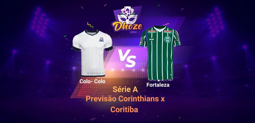 Previsão esportivas Corinthians x Coritiba (Dia 18 – Série A)