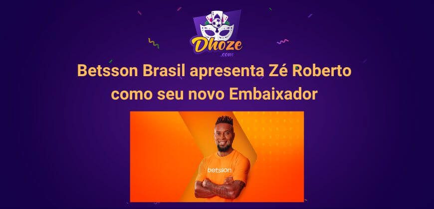 Betsson Brasil apresenta Zé Roberto como seu novo Embaixador