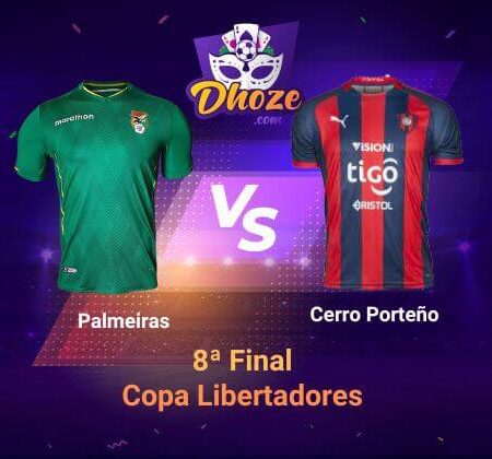 Previsão Palmeiras x Cerro Porteño (8ª Final – Copa Libertadores – 6 julho)