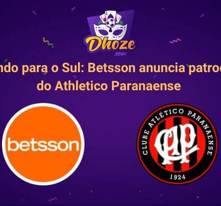 Olhando para o Sul: Betsson anuncia patrocínio do Athletico Paranaense