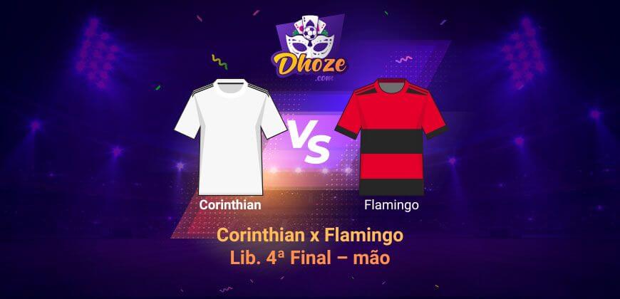 Betano Apostas: Previsão Corinthians x Flamengo (Lib. 4ª Final – mão)