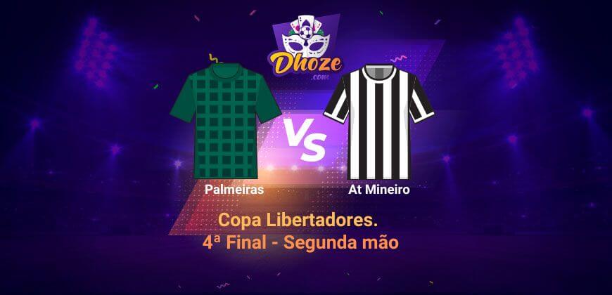 Previsão Palmeiras x Atlético Mineiro (4ª Libertadores – Vuelta)