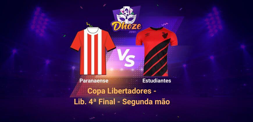 Betano Apostas: Previsão Estudiantes x Paranaense (Lib. 4ª Final – Segunda mão)