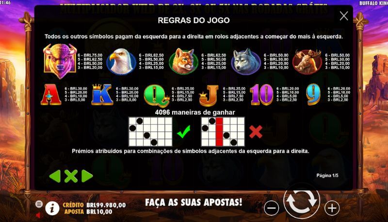 Buffalo King - Slots Brasil