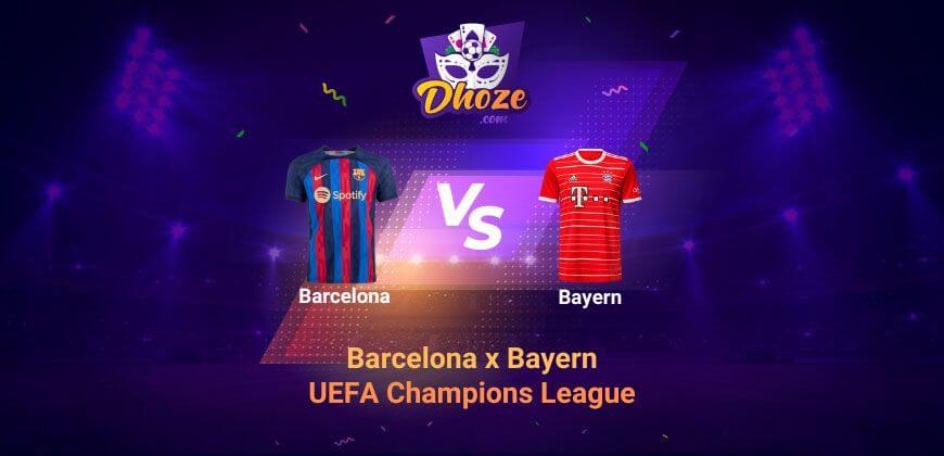LeoVegas Brasil: Previsão Barcelona x Bayern (UEFA Champions League – Jornada 5)