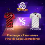 Flamengo x Paranaense Apostas Bet365