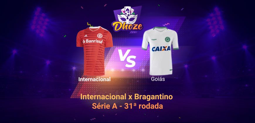 LeoVegas Brasil: Previsão Internacional x Goiás ( Série A – 31ª rodada)